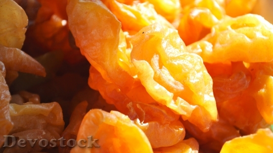 Devostock Dried Fruit Apricots Food 0