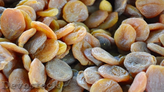 Devostock Dried Fruit Apricots Food 1