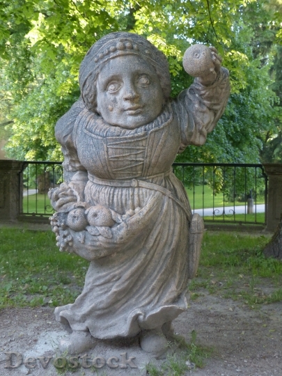 Devostock Dwarf Gnome Fig Sculpture 4