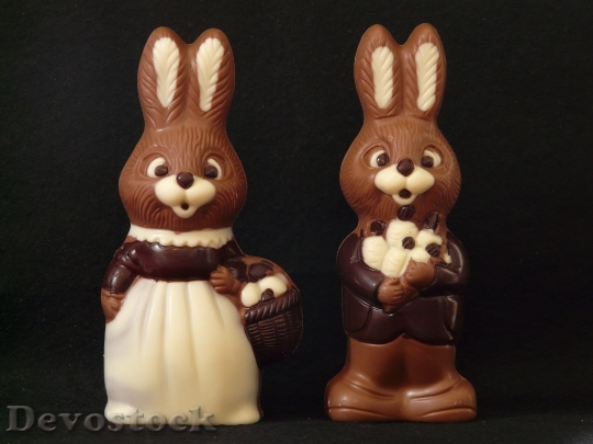 Devostock Easter Bunny Easter Chocolate