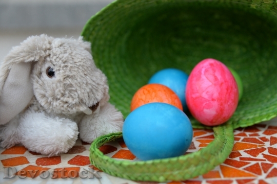 Devostock Easter Bunny Easter Egg