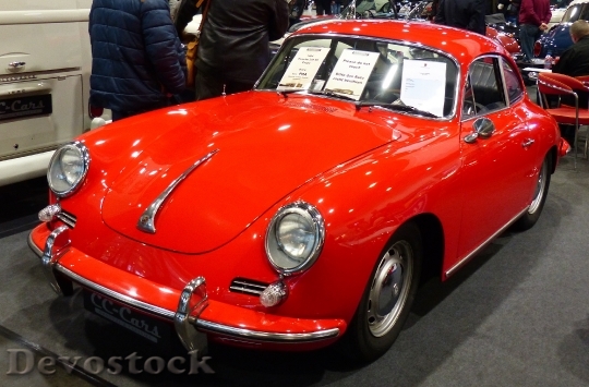 Devostock Fair Exhibition Porsche Oldtimer
