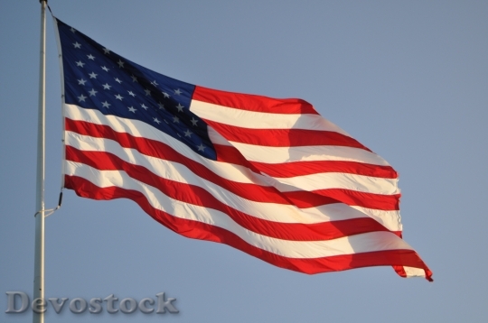 Devostock Flag American Flag American 0
