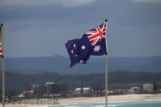 Devostock Flag Australia Australian Flag