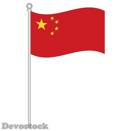 Devostock Flag China China Flag