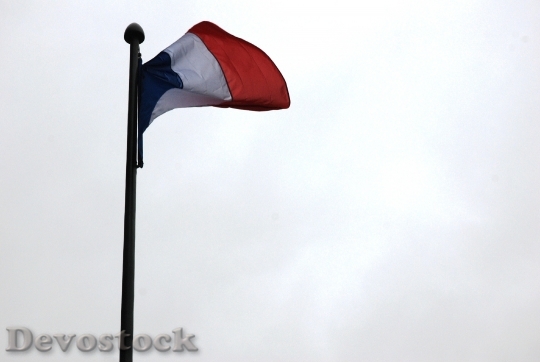 Devostock Flag France French Pole