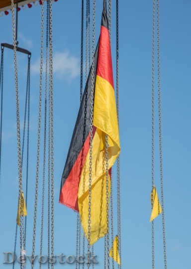 Devostock Flag Germany Black Red
