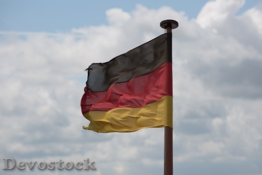 Devostock Flag Germany German Flag