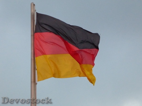 Devostock Flag Germany German Symbol
