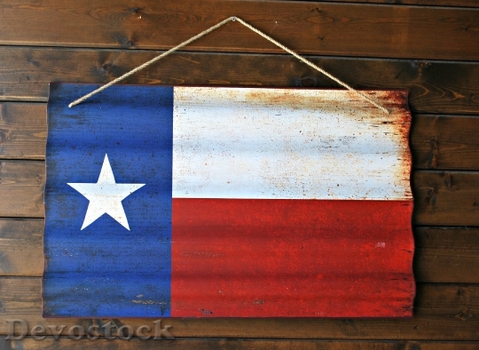 Devostock Flag Texas Flag Texas