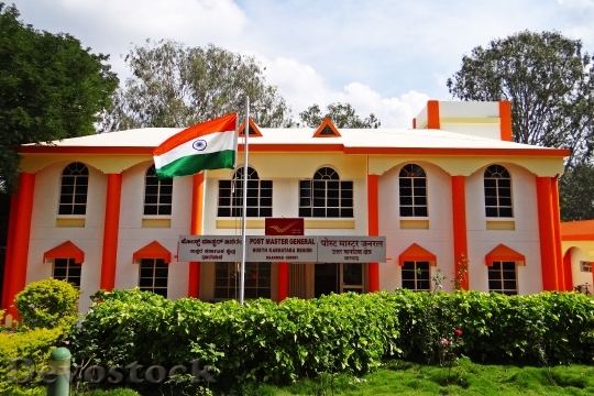 Devostock Flag Tricolour India National