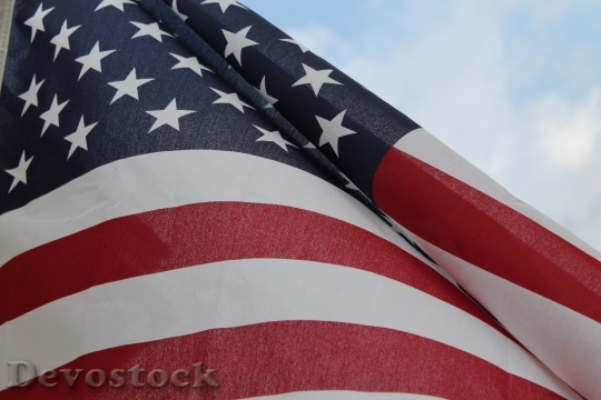 Devostock Flag United States America