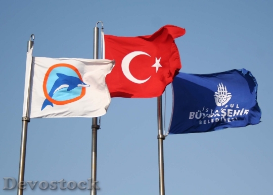 Devostock Flags Blow Turkey 385182