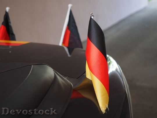 Devostock Flags Pennants Germany Colors