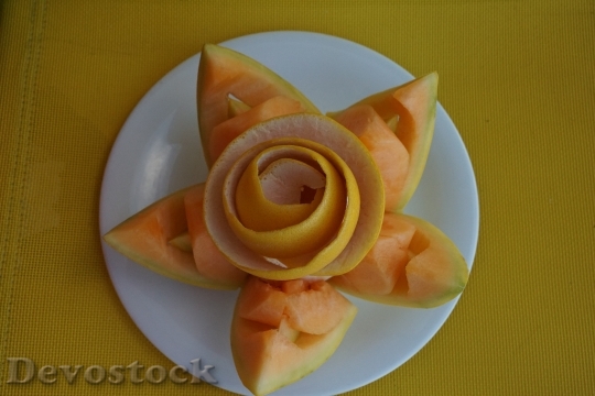Devostock Flower Melon Tinker Carve