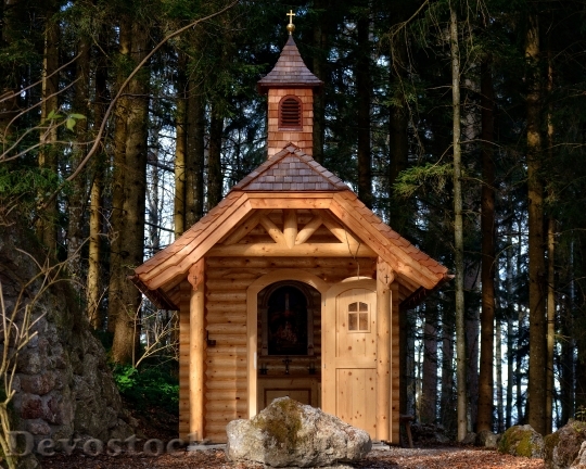 Devostock Forest Chapel Chapel Believe