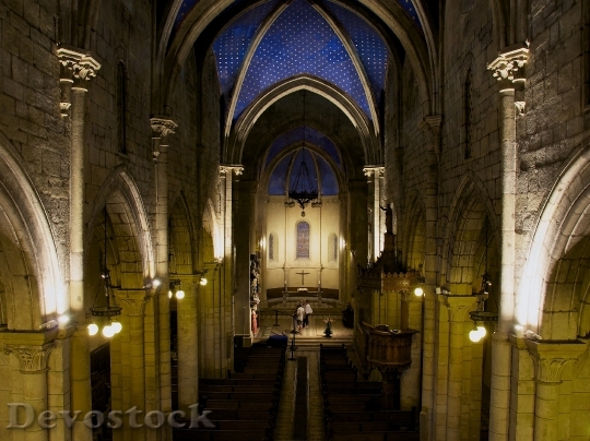 Devostock France Church Interior Architecture