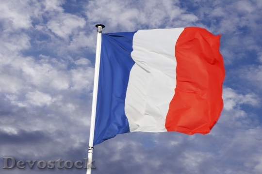Devostock France Flag French Flag