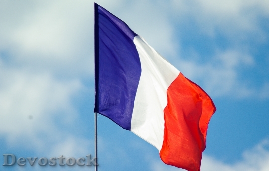 Devostock French Flag Nation France
