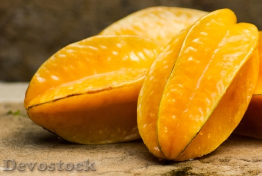Devostock Fresh Yellow Starfruit Fruit