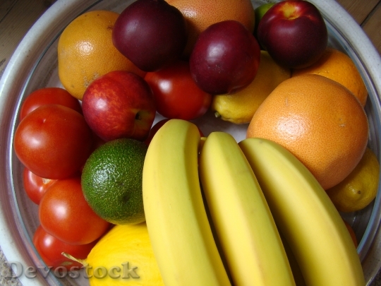 Devostock Fruit Bright Bowl Selection