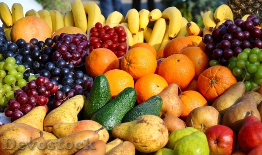 Devostock Fruit Mixed Color Food 0