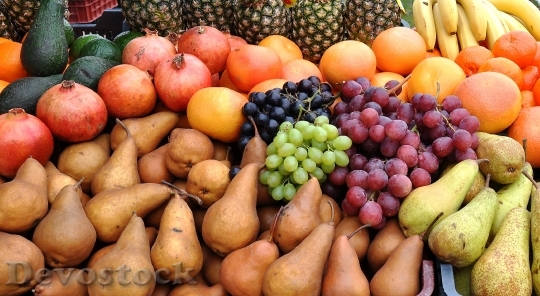 Devostock Fruit Mixed Color Food 5