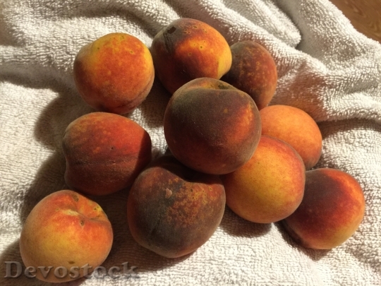 Devostock Fruit Peaches Towel 1546242