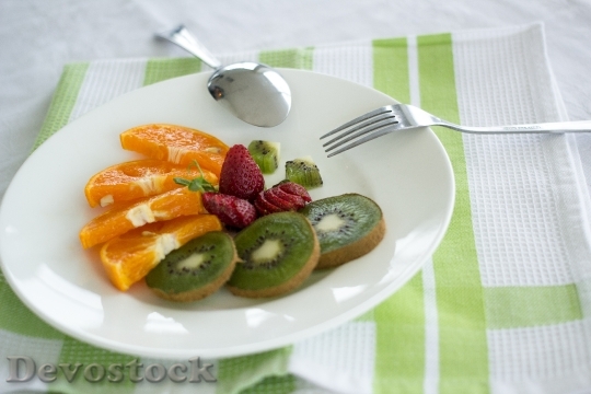 Devostock Fruit Plate Dish Appetizer