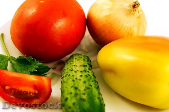 Devostock Fruits Vegetables Various Plants