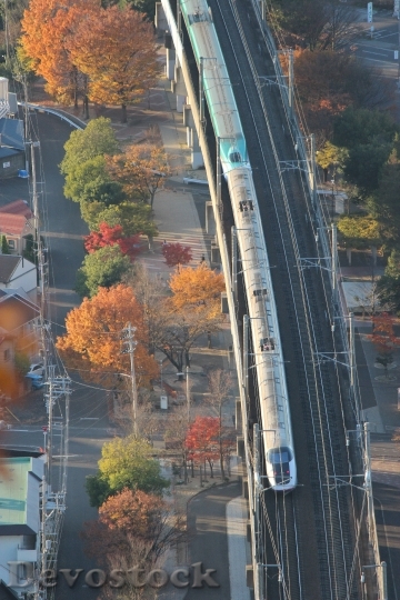Devostock Fukushima Bullet Train Autumn