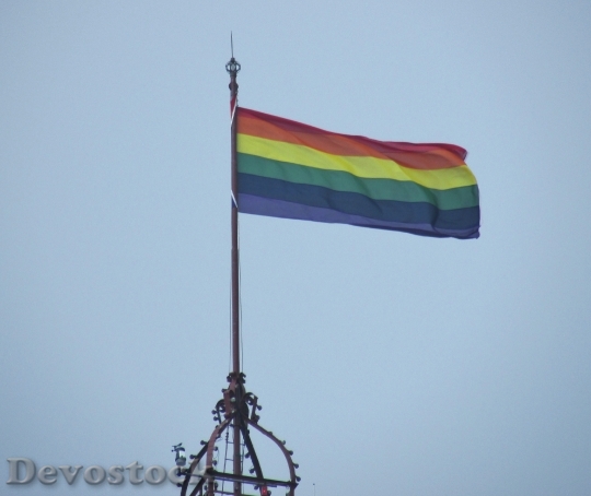Devostock Gay Pride Flag Homosexual