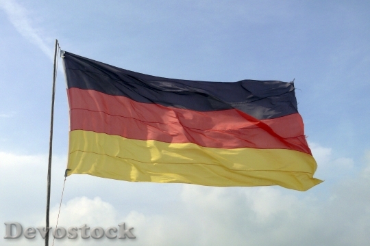 Devostock Germany Flag Flag Black 0