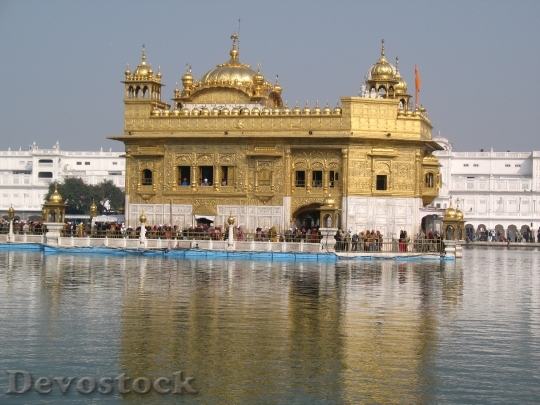 Devostock Golden Temple Religious India