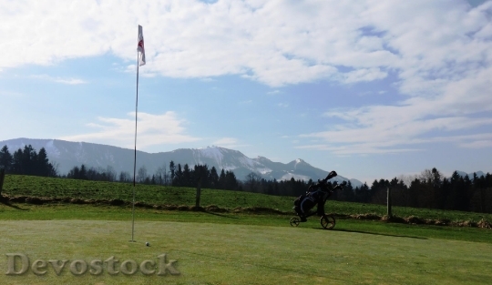 Devostock Golf Course Golf Flag