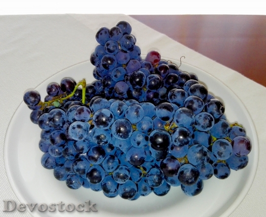 Devostock Grapes Fruit Food Dish