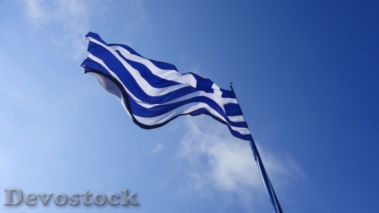 Devostock Greece Flag Country Flag