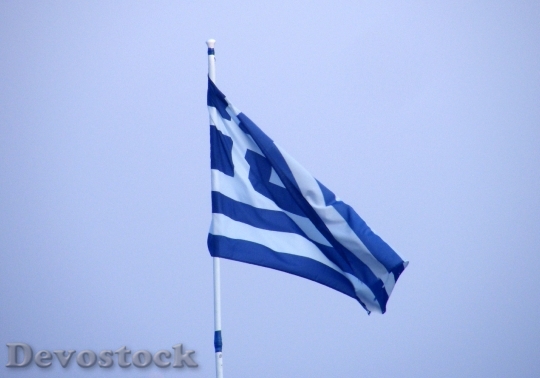 Devostock Greece Flag Greek Nation