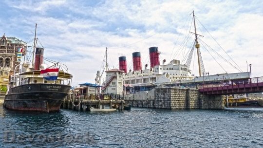 Devostock Harbor Ship Water Sea