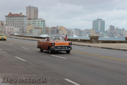 Devostock Havana Cuba Old Cars 0