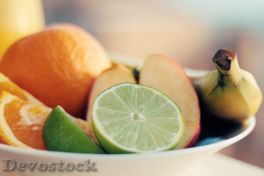 Devostock Healthy Apple Fruits Orange