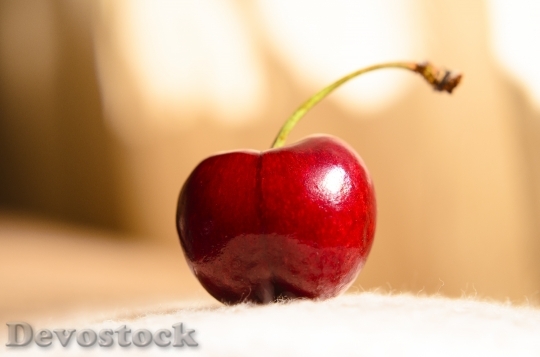 Devostock Healthy Red Cherry Fruit