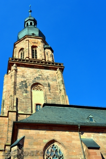 Devostock Heidelberg Church Heiliggeistkirche 1698