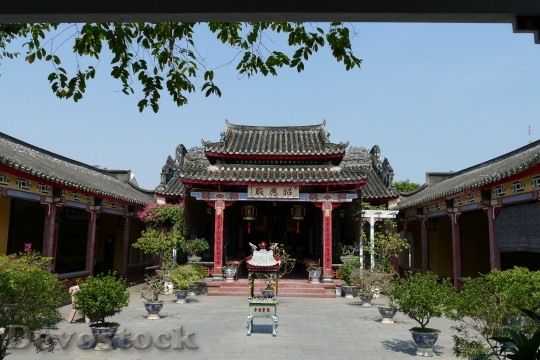 Devostock Hoian Temple Unesco World