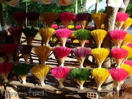 Devostock Incense Vietnam Background Color