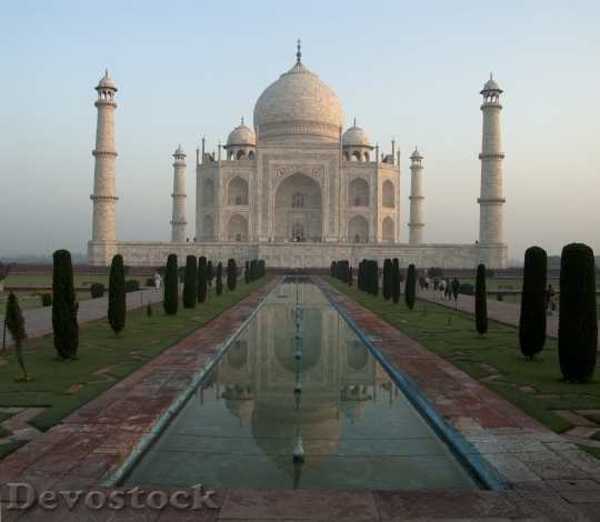 Devostock India Agra Taj Mahal 0