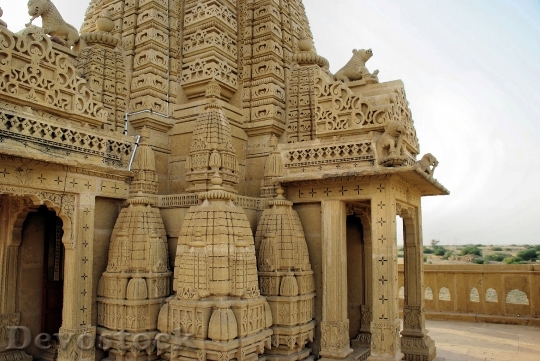 Devostock India Rajastan Jaisalmer Temple