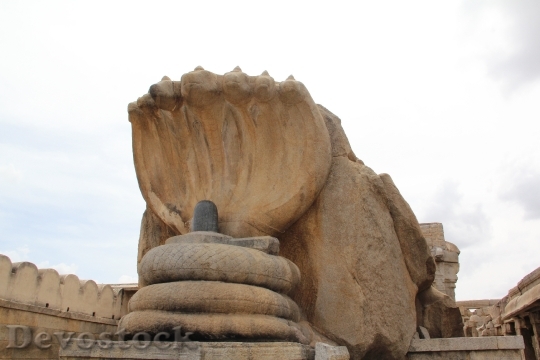 Devostock India Stone Carving Temple
