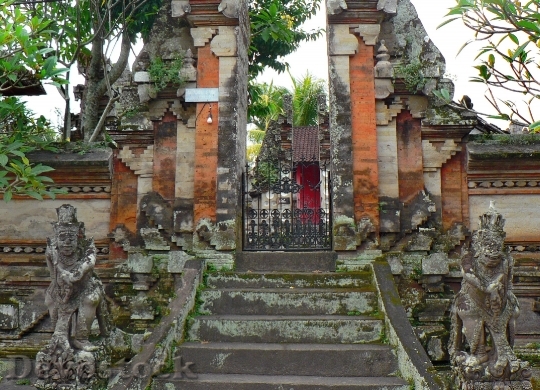 Devostock Indonesia Bali Pagoda Door