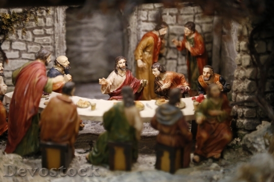 Devostock Jesus Apostle Last Supper